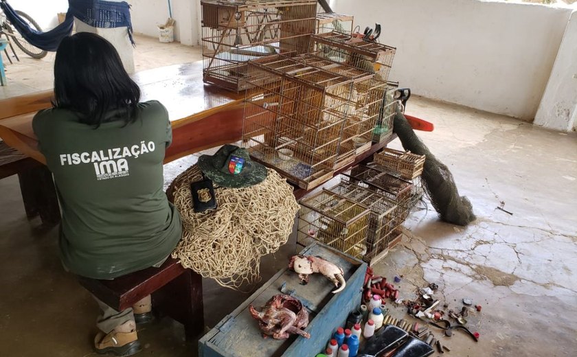 IMA resgata mais de 850 animais em operações conjuntas da mata atlântica à caatinga