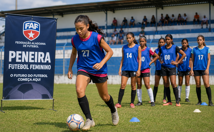 Peneira busca novos talentos do futebol feminino em AL