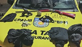 Operação do 2º Batalhão prende trio suspeito de chefiar o tráfico de drogas em Murici