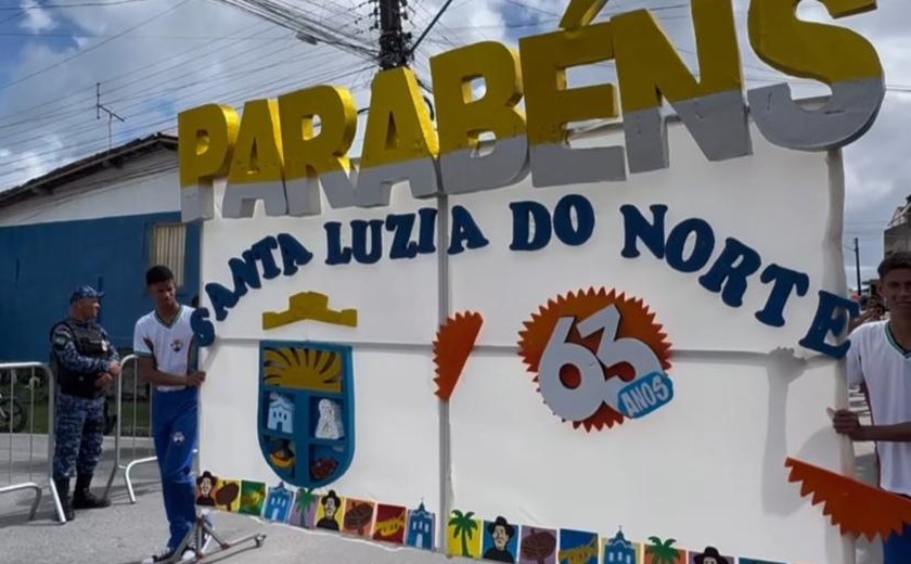 Santa Luzia do Norte celebra seus 63 anos  durante dois dias de  grandes festividades
