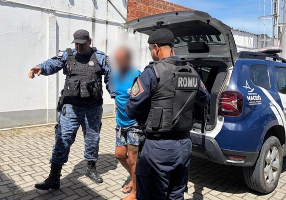 Guarda Municipal prende homem que descumpriu medida protetiva em Chã de Bebedouro