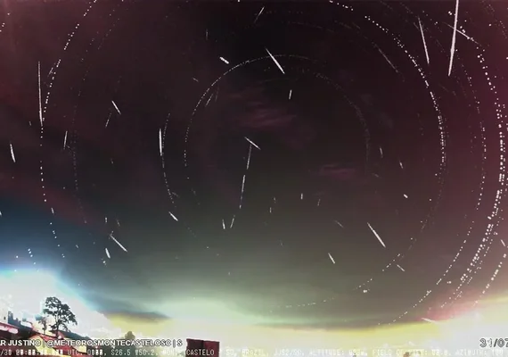Especialista dá dicas para observar chuva de meteoros prevista para agosto