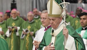 Papa abre Sínodo dizendo que Amazônia precisa do fogo de Deus