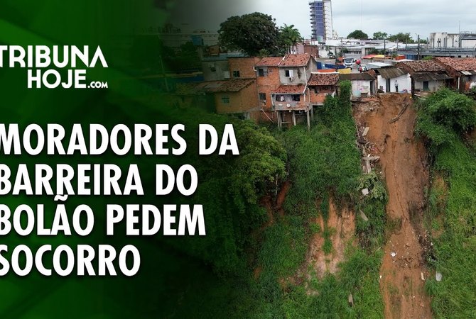 Moradores da Barreira do Bolão pedem socorro
