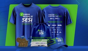 Entrega de kits da Corrida Nacional do Sesi acontece nos dias 29 e 30 de abril
