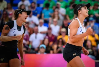Brasileiras avançam para semifinal do Mundial de vôlei de praia