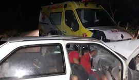 Acidente  entre gol e ambulância deixa uma pessoa morta e três feridos em Flexeiras