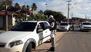 BPRv realiza operação em Coruripe e recolhe uma CNH e um CRLV
