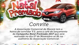 Campanha Natal Premiado será lançada terça-feira na Associação Comercial de Maceió