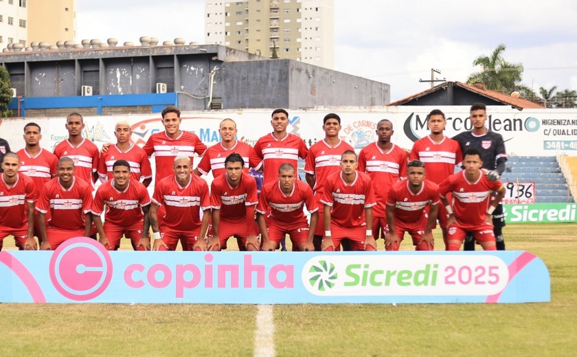 CRB encara Fluminense e Zumbi terá União Suzano pela frente na 2ª fase da Copinha