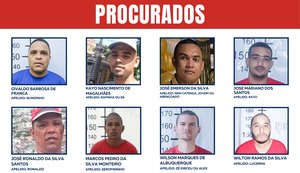 Segurança Pública intensifica buscas por traficantes que estão foragidos da Justiça