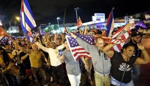 Cuba terá caravana em homenagem a Fidel; cubanos em Miami fazem festa