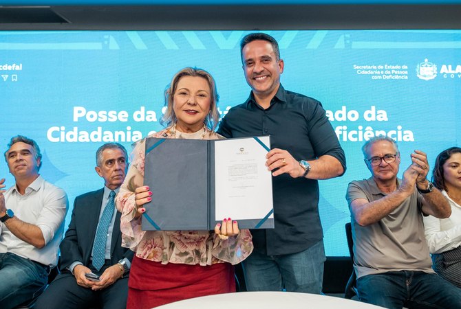Tereza Nelma é a nova secretária de Cidadania e da pessoa com deficiência
