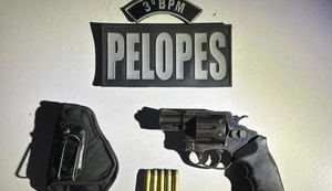 Idoso acusado de tentar matar cunhada é preso com arma irregular